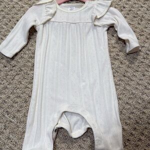 Nordstrom White pointelle One Piece